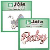 Botão MDF Patchwork Modelos de Baby - Jóia FL