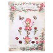 Kit Botão Patchwork Cantinho da Arte 7783 Fada Rosa 10 Und FL