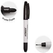 Marcador Permanente Acrilex Ponta Dupla