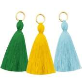 Pingente de Franja Tassel Britânnia 2712-3 6cm com 10 Und FL