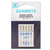 Agulha Schmetz Jeans Nº 16 Ref 130/705 H-J