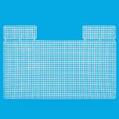 Tela de Plástico para Bolsa Circulo 475289-10 18,5x10,7cm 3 Und