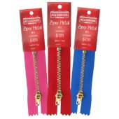 Zíper Metal Dourado Médio Circulo N.3 06cm FL