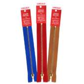 Zíper Metal Dourado Médio Circulo N.3 15cm FL