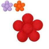 Aplique Marilda Flor P Ref.145 pacote c/5 unidades