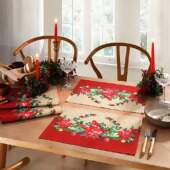 Jogo Americano Renova Dohler Natal 114 45x31cm com 04 Und FL