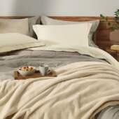 Jogo de Cama Casal Queen 200 Fios Algodão Karsten Bali 4 Peças