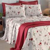 Jogo de Cama Casal Queen Provença de Algodão Dohler Verena 4 Peças FL