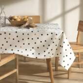 Toalha de Mesa Athenas Quadrada Dohler Menu 1,40x1,40mts