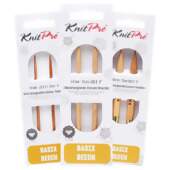 Agulha Circular de Tricô Intercambiável Basix Madeira Knitpro