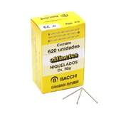 Alfinete de Cabeça Bacchi N.29 Niquelado com 620 Und