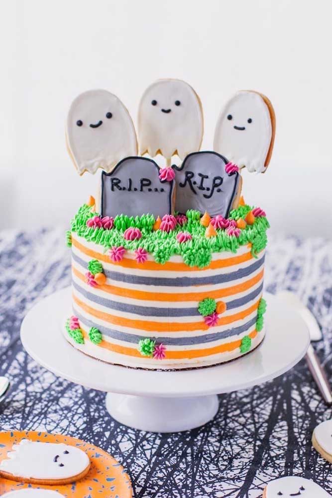 Dicas criativas para decorar seu bolo de Halloween com imagens inspiradoras