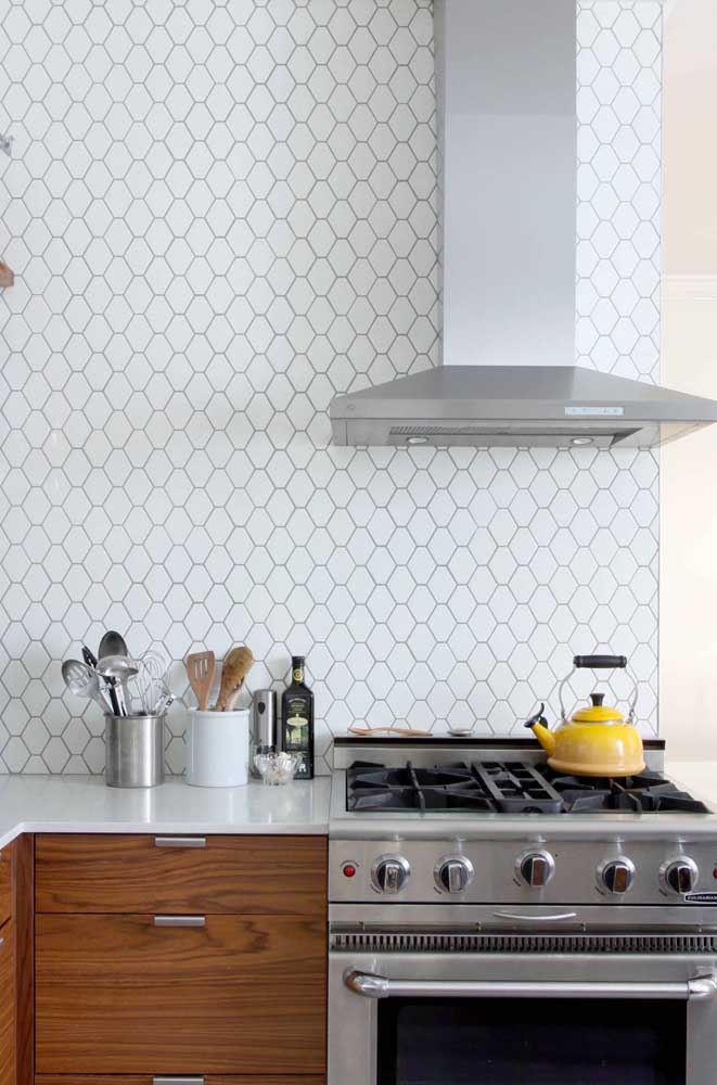 Inspire-se com 60 ideias incríveis de pastilhas para decorar a sua cozinha