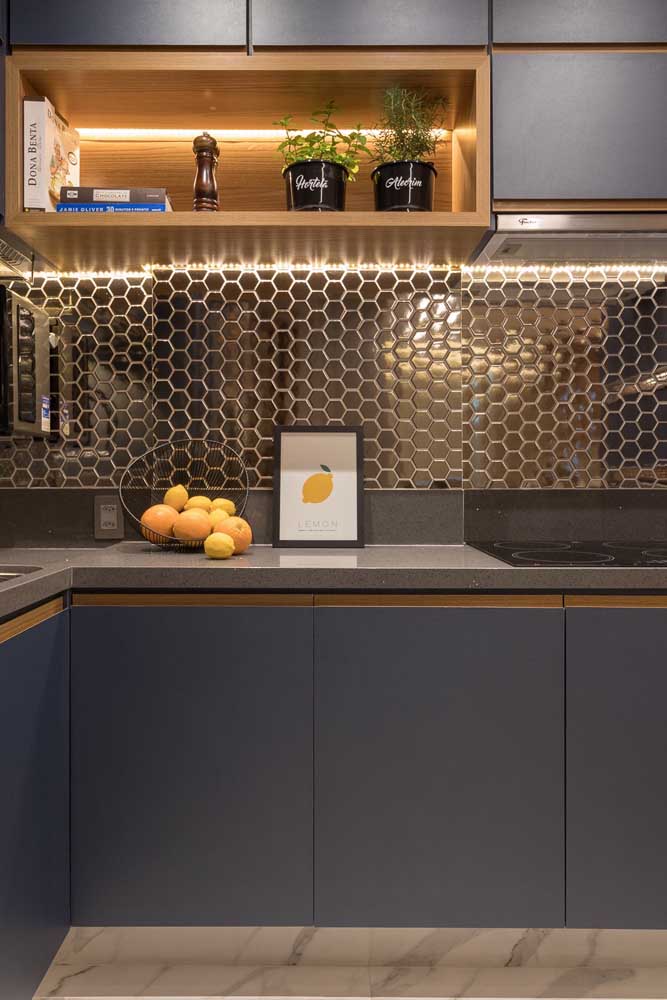 Inspire-se com 60 ideias incríveis de pastilhas para decorar a sua cozinha