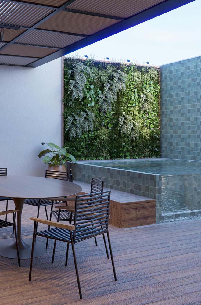 Piscinas incríveis para áreas gourmet: 50 ideias de projeto para inspirar