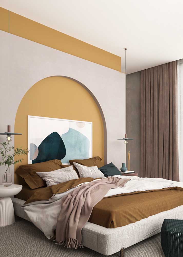 Inspire-se com 55 ideias incríveis de decoração para quarto de casal