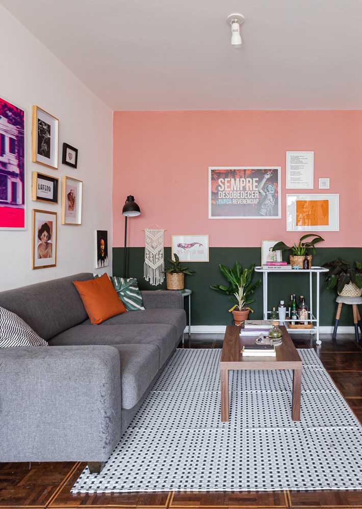 Cores Alegres: Decore sua Sala com Estes 50 Projetos Incríveis