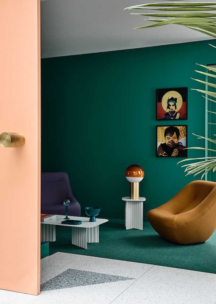 Cores Alegres: Decore sua Sala com Estes 50 Projetos Incríveis