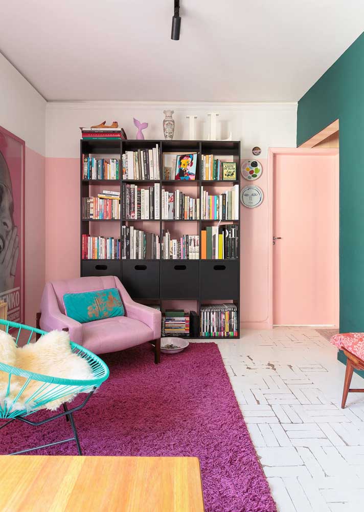 Cores Alegres: Decore sua Sala com Estes 50 Projetos Incríveis