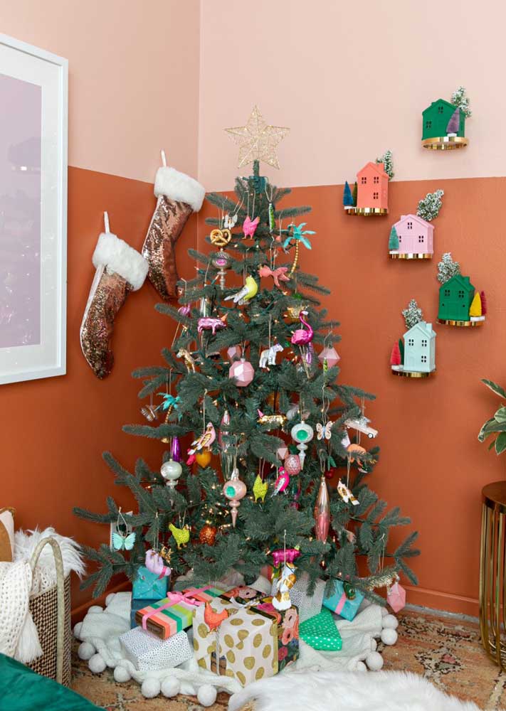 Descubra 50 ideias incríveis de decoração natalina para deixar sua casa brilhante neste Natal