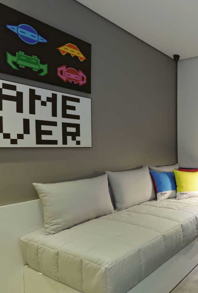 Decorar quarto gamer com criatividade