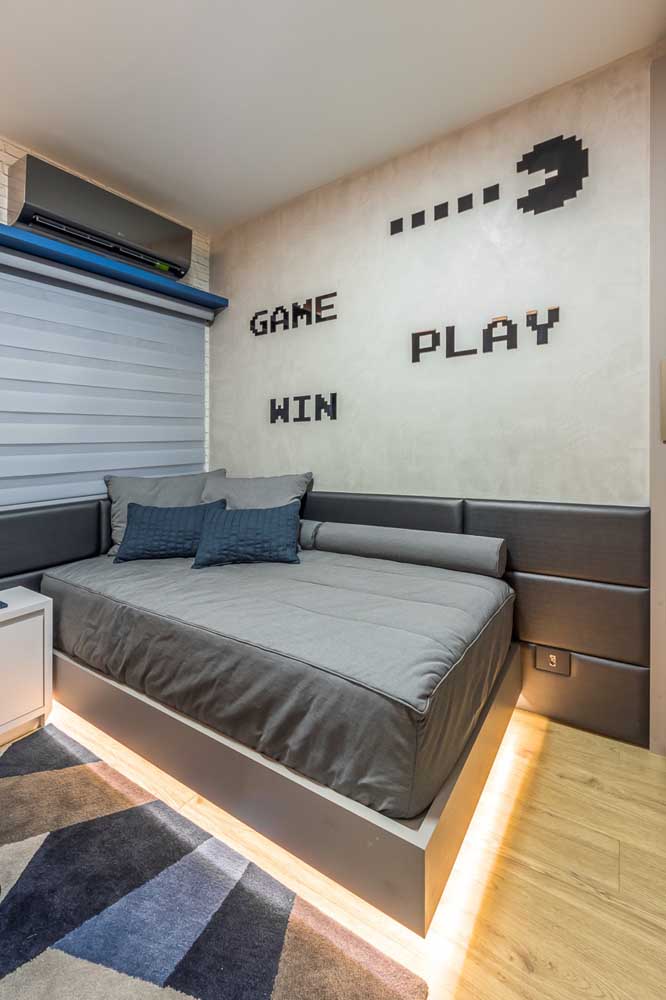 Decorar quarto gamer com criatividade