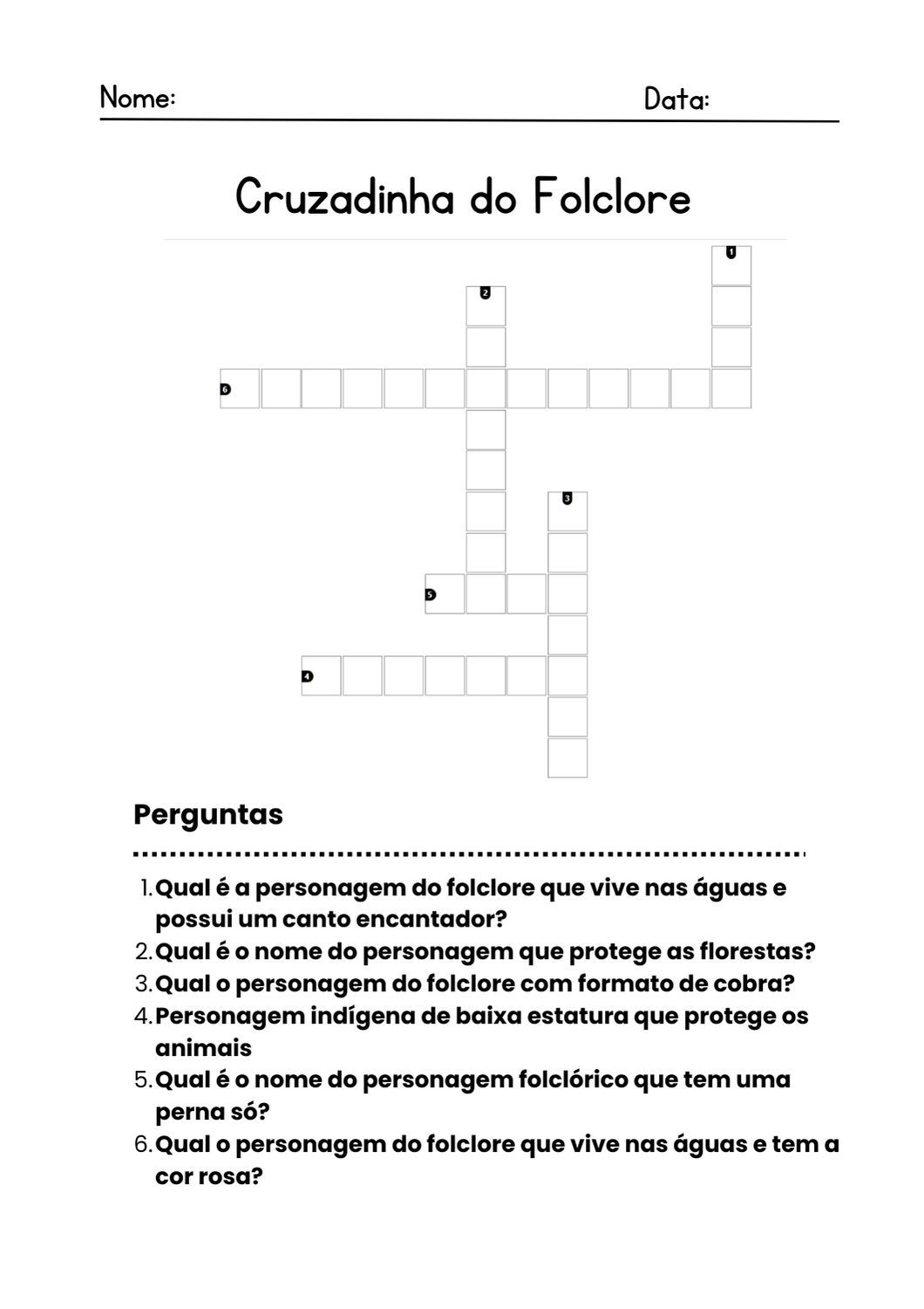 Cruzadinhas e passatempos: modelos engraçados para imprimir