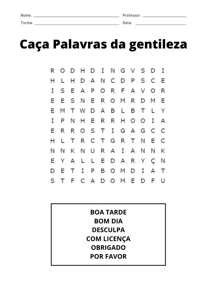 Atividades lúdicas para crianças: valores e emoções