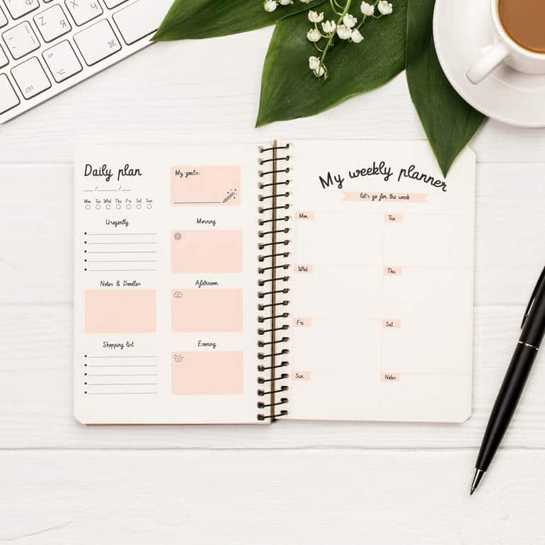 Personalize seu planner com artesanato criativo