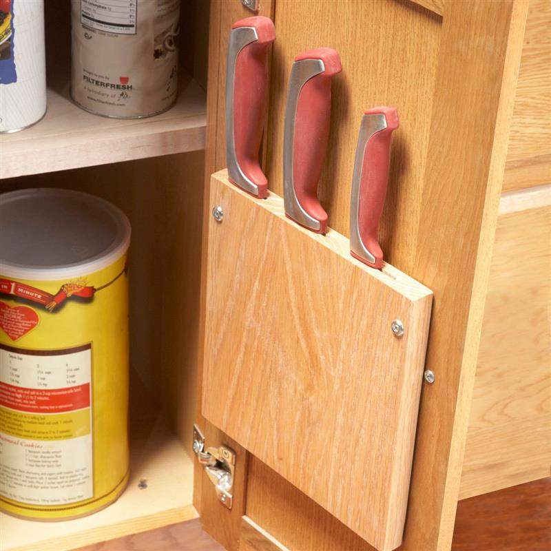 Faca seu porta facas artesanal - decore a cozinha com estilo e organização