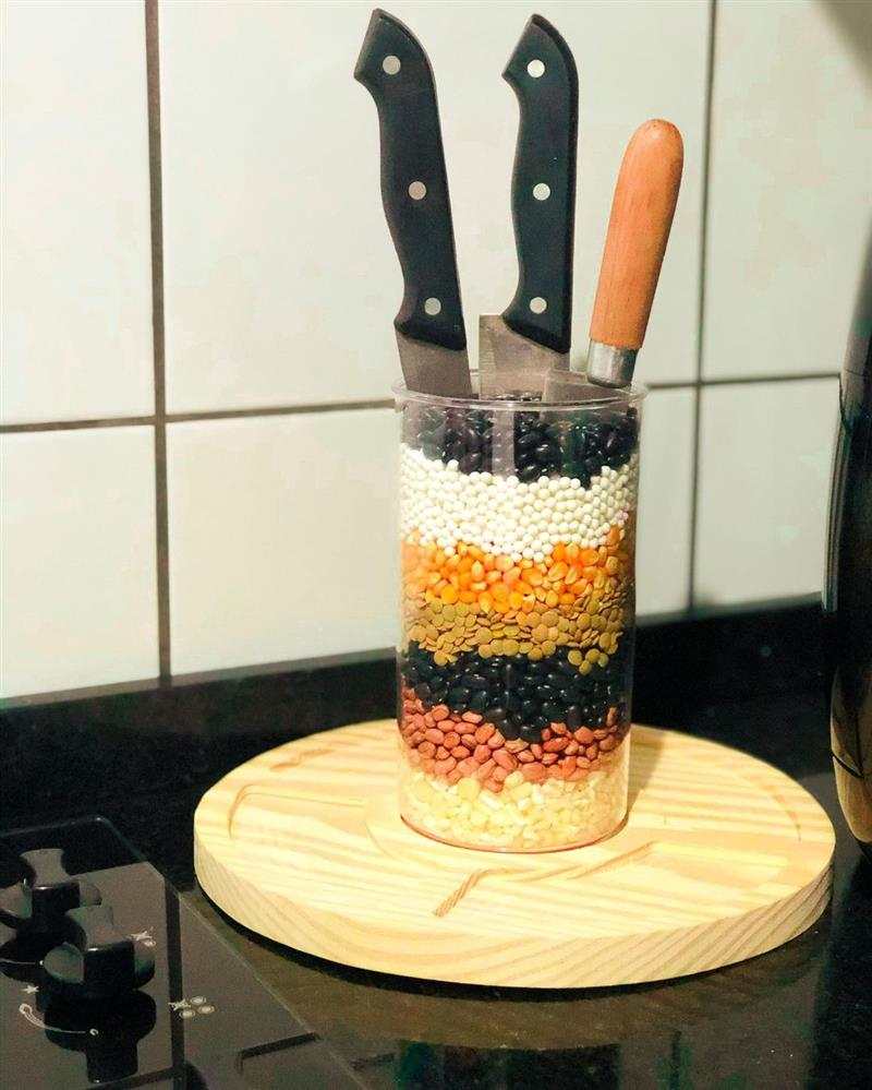 Faca seu porta facas artesanal - decore a cozinha com estilo e organização