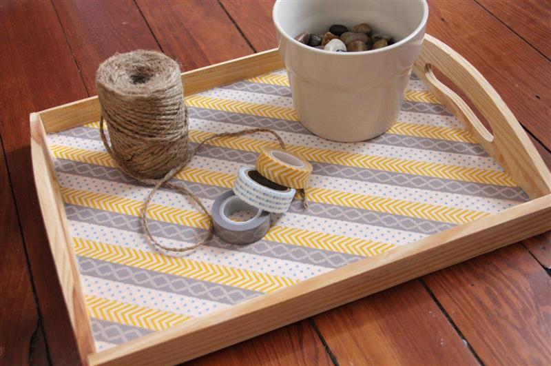 Decorando seu lar com fita Washi versátil