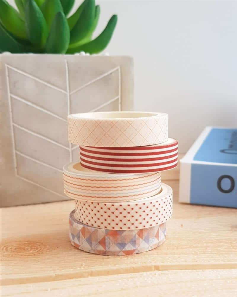 Decorando seu lar com fita Washi versátil