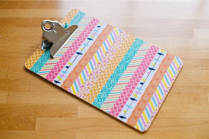 Decorando seu lar com fita Washi versátil