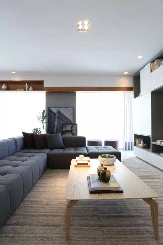 Inspiração para a decoração da sua sala com belos modelos