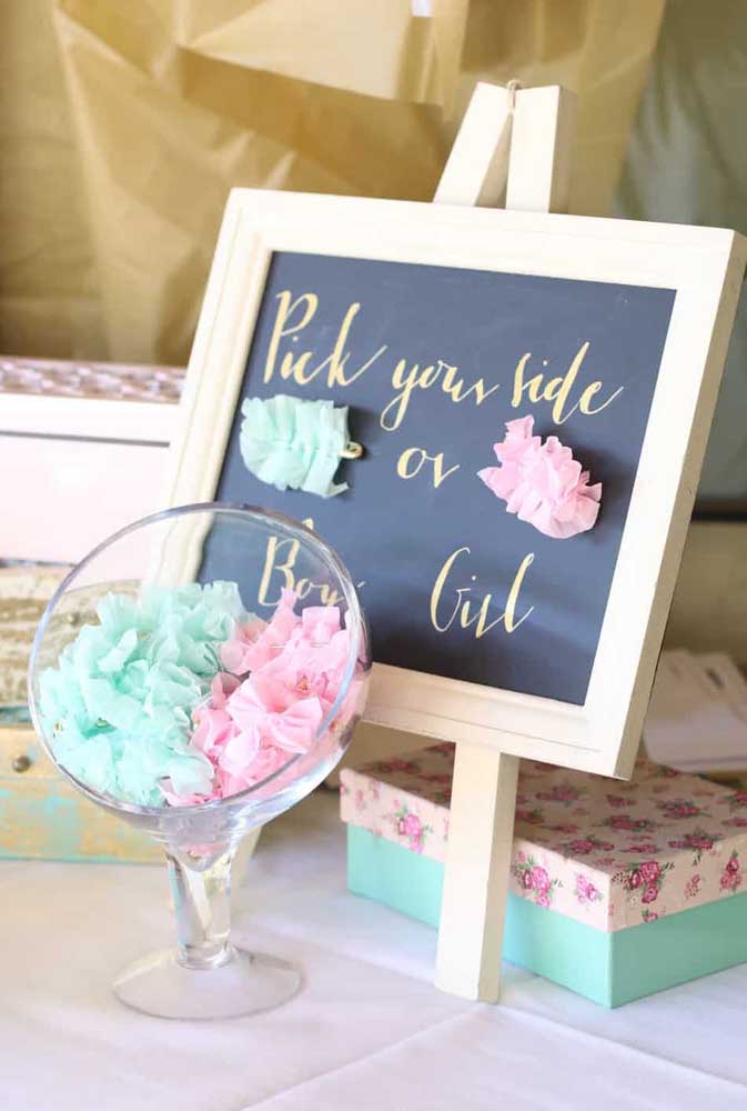 Organizando uma revelação de bebê? Veja ideias de decoração e brincadeiras para uma festa incrível!