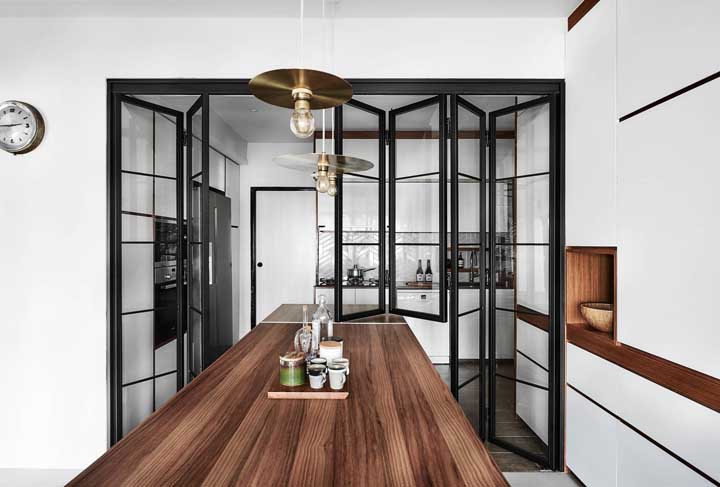 60 ideias inspiradoras para combinar cozinha americana com sala de jantar