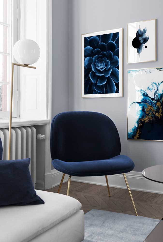 60 ideias de decoração para usar o azul marinho com charme