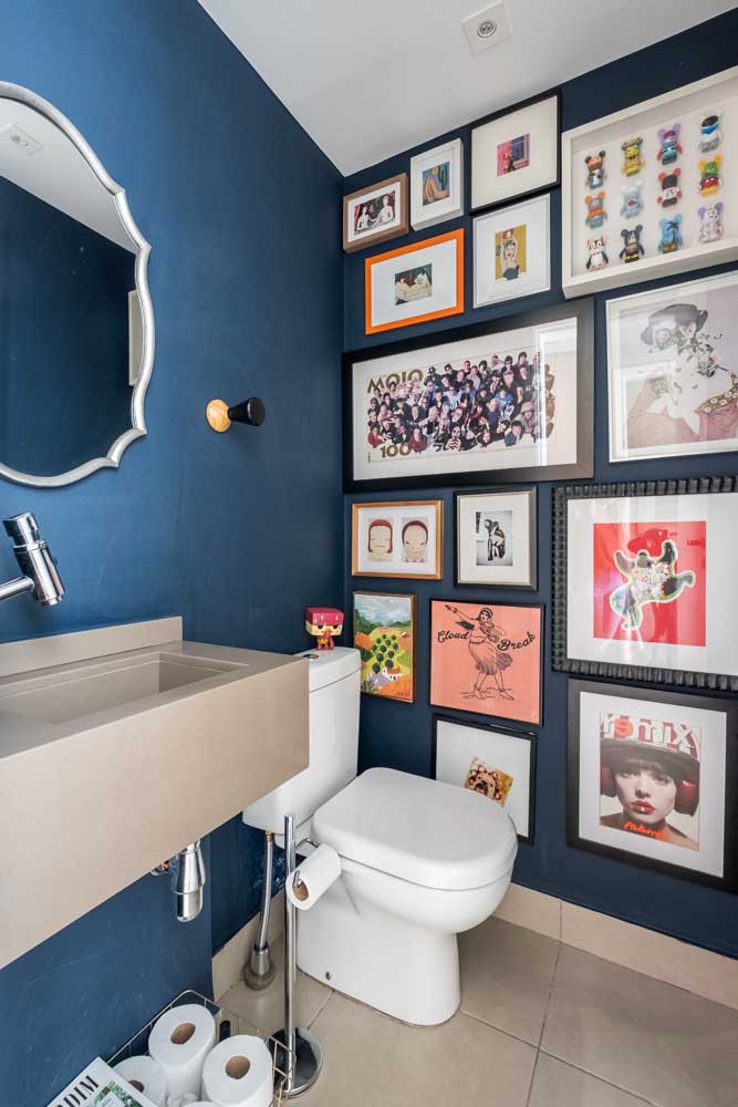 60 ideias de decoração para usar o azul marinho com charme