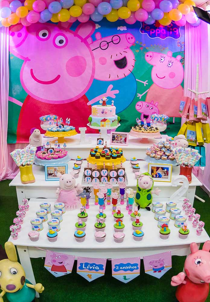 Festa incrível da Peppa: organize com ideias artesanais