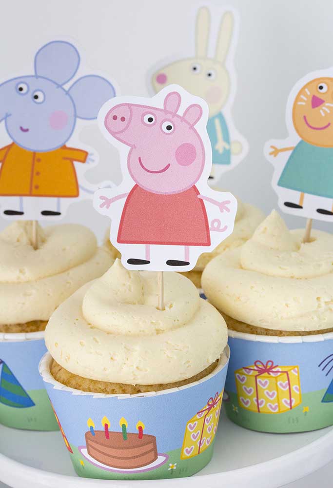 Festa incrível da Peppa: organize com ideias artesanais