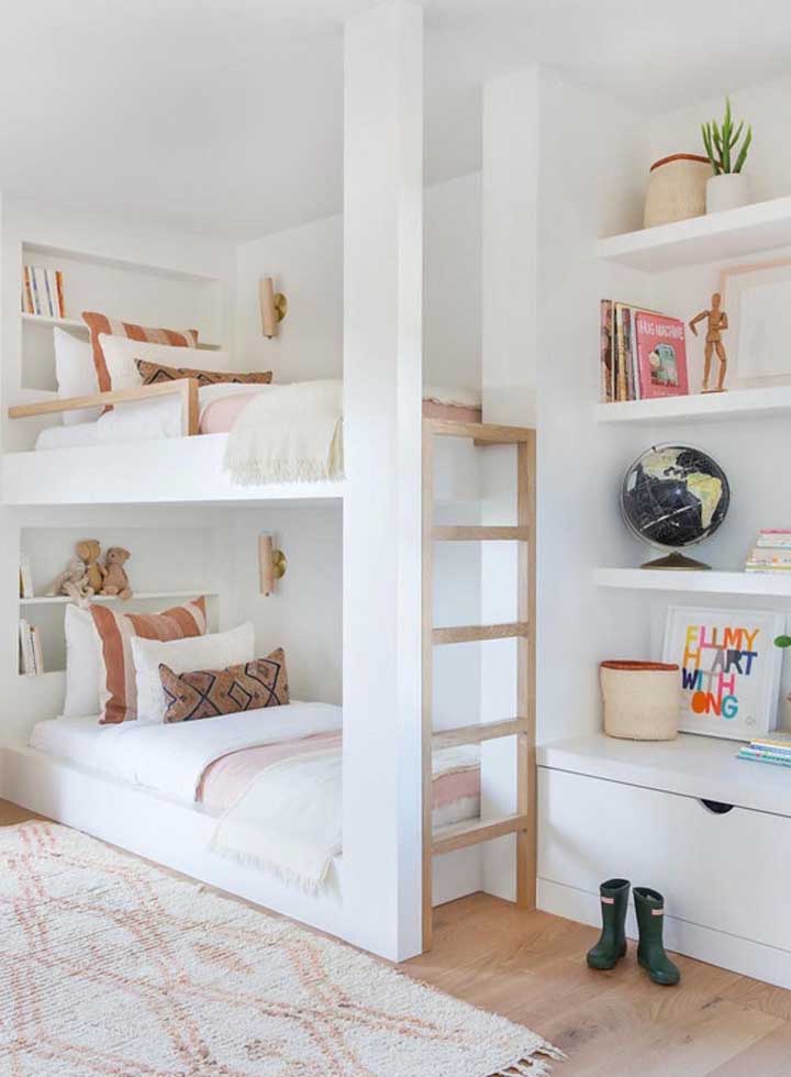 60 inspirações criativas para prateleiras de quarto