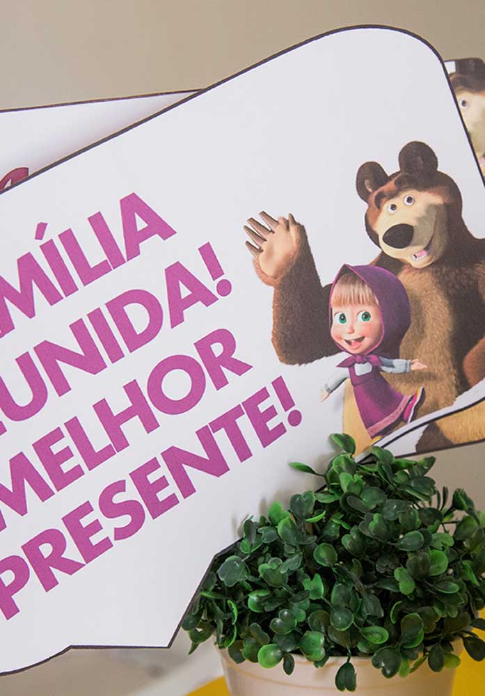 Festa Infantil com Personagens de Masha e o Urso