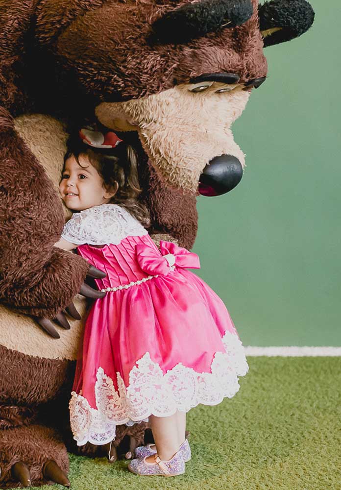 Festa Infantil com Personagens de Masha e o Urso