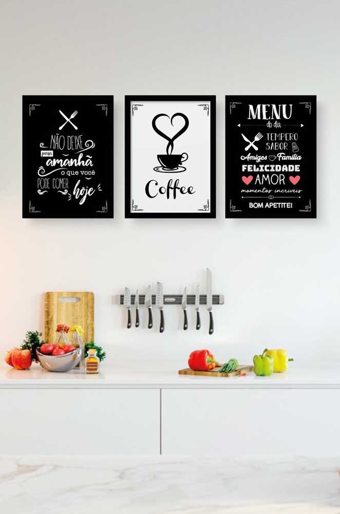 Crie quadros para cozinha decorativos e únicos com dicas para inspirar