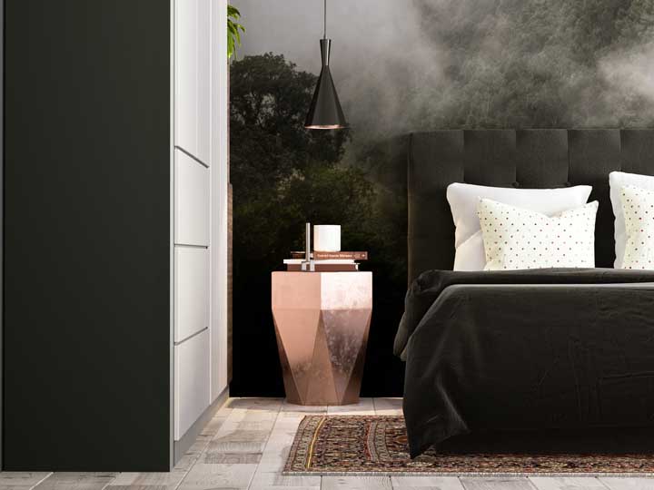 Inspire-se com 60 ambientes decorados em tons rosados