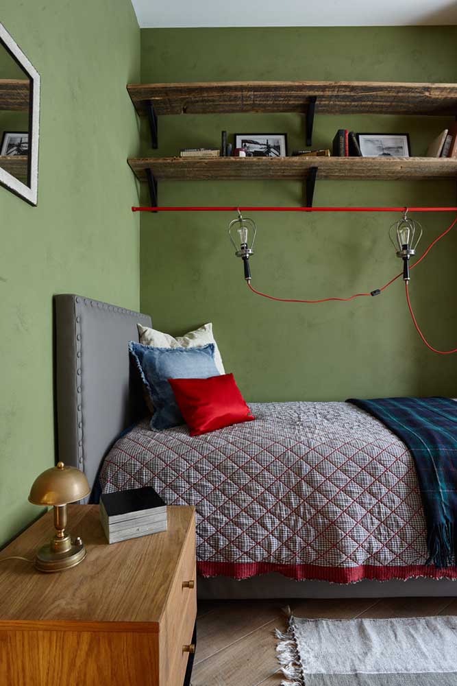 Cores para quarto de homem: inspire-se em 53 fotos incríveis para combinar as tonalidades ideais