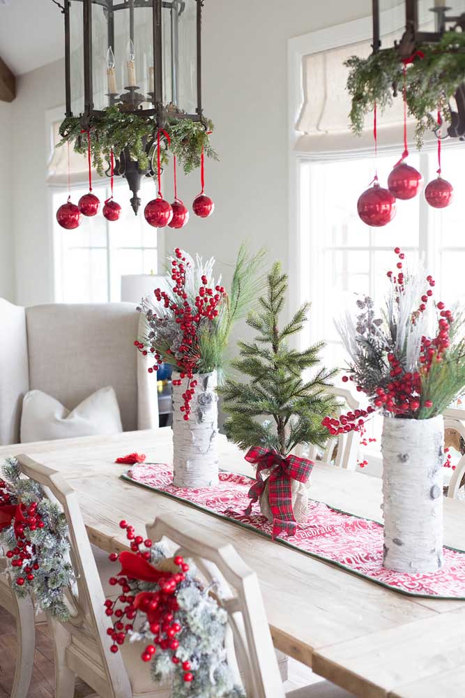 Inspire-se com 60 ideias criativas para arrumar sua casa no Natal