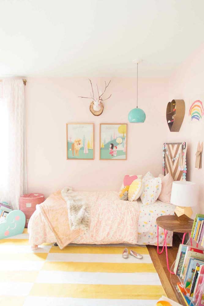 Quarto feminino - Decore com estilo: inspire-se em fotos e aproveite dicas criativas para deixar seu cantinho do jeito que sempre sonhou