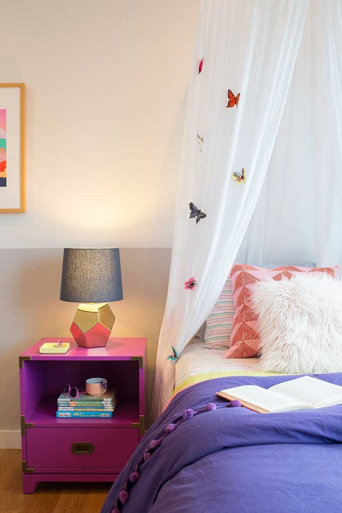 Quarto feminino - Decore com estilo: inspire-se em fotos e aproveite dicas criativas para deixar seu cantinho do jeito que sempre sonhou